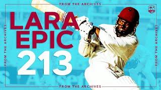 Brian Laras EPIC 213 v Warne & McGrath  ⏪ West Indies vs Australia 1999