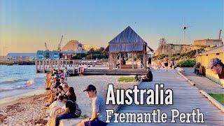 Fremantle Perth Western Australia  Fremantle Beach house  4k walking tour Australia  UHD 50fps