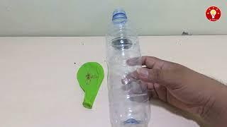 Genius Idea that you can make at home  Handicrafts from Used Bottle And Balloon 