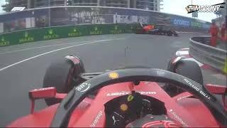 Carlos Sainz yellow flags onboard  Monaco Qualifying 2022