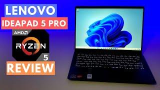 Lenovo Ideapad 5 Pro 14 Laptop Review 2021  AMD Ryzen 5-5600U