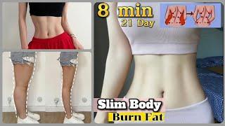 Slim Body Exercises For Girls  Get Perfect Body at Home  Home Fitness Challenge