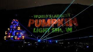 Worlds Largest Pumpkin Light Show?  Halloween At Stone Mountain Park 2022