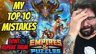 10 mistakes you shouldnt make in Empires and Puzzles