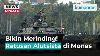 FULL Parade Rudal hingga Tank di Monas Meriahkan HUT Ke-78 TNI