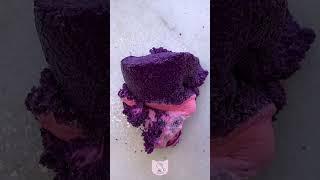 Crunchy Slime ASMR 🫐 Blueberry Cake Crunch from Slime Fantasies