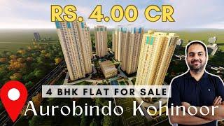 Kohinoor by Auro Realty  4 BHK   North Facing  2805 Sqft  Price  4 Cr  Hitech city