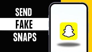 How to Send Fake Snaps on Snapchat Without Filter - Easy 2024