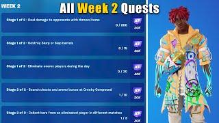 Complete Week 2 Weekly Quests Guide - Fortnite Chapter 4 Season 3