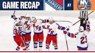 GAME HIGHLIGHTS New York Rangers at New York Islanders Stadium Series 21824