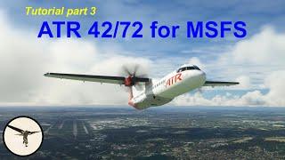 ATR 72-600 for MSFS tutorial by ATR instructor - Part 3 Takeoff climb and cruise