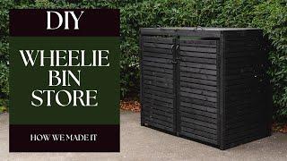 DIY Wheelie Bin Store  Hide Ugly Bins