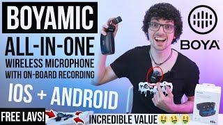 The Best All-In-One Wireless Microphone System - BOYAMIC Review & Test All Platforms & Free Lavs