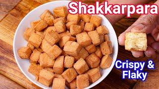 Crispy & Flaky Shankarpali Recipe - Sweet Shakarpara  Tips & Tricks for Shakkar Para