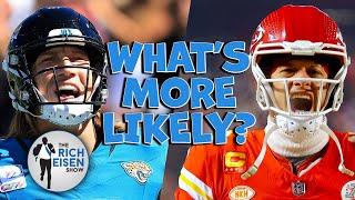 What’s More Likely Rich Eisen Talks Chiefs Jags Lions Raiders Ravens Chargers Vikes and More