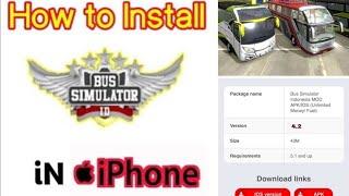 How to install bus simulator indonesia in ios  Bussid MOD APKIOS Unlimited Money Fuel4.2