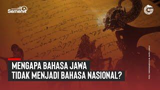 Mengapa Bahasa Jawa Tidak Menjadi Bahasa Nasional? - GNFI Semenit