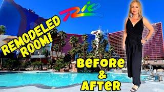 RIO LAS VEGAS - Remodeled Room with Before and After Video. Is it any Better?