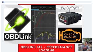 OBDLink MX OBD2 Bluetooth Scan Tool - Performance Logging