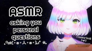 ASMR personality assessment test️  binaural whisperingsoft speaking  roleplay  3DIO #asmr