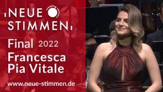 NEUE STIMMEN 2022 – Final Francesca Pia Vitale sings Ah mio cor Alcina Händel
