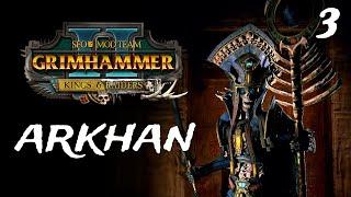 Total War Warhammer 2  SFO Grimhammer II - Tomb Kings - Arkhan #3  Summon the Tarpit