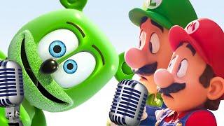 Super Mario Bros Mario and Luigi - Gummy Bear Song Cover
