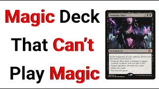 I Made A Magic Deck That Doesnt Play Magic