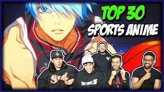 TOP 30 SPORTS ANIME REACTION