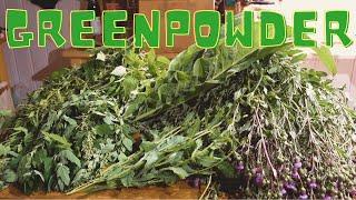 Green powder 彡 and preserving our food