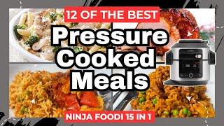 12 of my Best *PRESSURE COOKER MEALS*  NINJA FOODI 15 in 1 Recipes