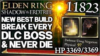 Shadow of the Erdtree - New BROKEN OP Combo = Literally NEVER Die - Best Build Guide Elden Ring DLC