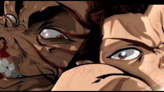 範馬刃牙- BAKI Hanma VS YUJIRO Hanma 4k  Father and Son Full fight English dub  Baki Hanma season 2