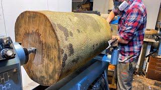 Woodturning - I Maxed Out My Lathe 