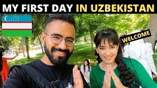 MY FIRST DAY IN UZBEKISTAN  Worlds Cheapest Country to Travel  Uzbekistan Travel Vlog Hindi