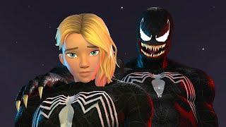 Giantess Gwen Stacy transform to Venom  Giantess growth up