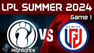 IG vs LGD Highlights Game 1  LPL Play-In Summer 2024  Invictus Gaming vs LGD Gaming by Onivia