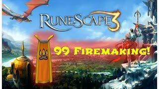 Achieving 99 Firemaking on RuneScape