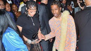 Fans show love to Rihanna and ASAP Rocky as the couple steps out in New York City - Gossip Bae