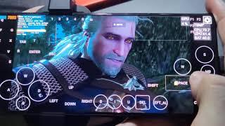 Test Nubia Red Magic 9 Pro THE WITCHER 3 old version  mobox Wow64 Snap 8 Gen 3 turnip 6.5