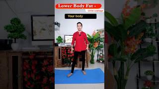 Lower Body Fat  Urine leakage - just 1 Exercise #Healthcity #shorts