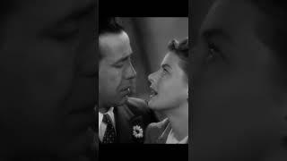 Casablanca 1942 Kiss Scene Humphrey Bogart x Ingrid Bergman