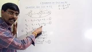 2.6 Conversion from DFA to Regular Expression   Example  TOC FLAT