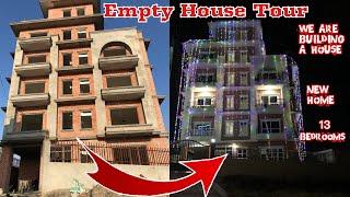 We are building a house  Kathmandu Empty house tour  Puja KC #housetour #gharjaggakathmandu #ghar