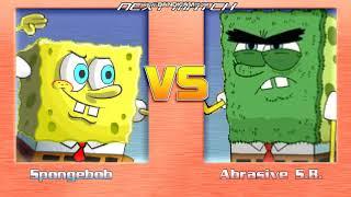 Mugen Spongebob vs Abrasive Spongebob