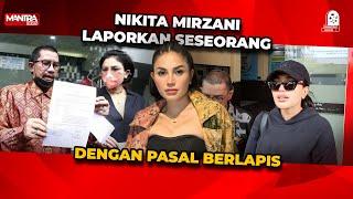 SAMBANGI POLRES JAKARTA SELATAN NIKITA MIRZANI LAPORKAN SESEORANG DENGAN PASAL BERLAPIS