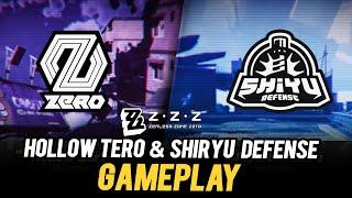 Hollow Zero & Shiryu Defense Gameplay  Zenless Zone Zero