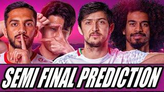 AFC ASIAN CUP 2023 SEMI FINAL PREDICTION