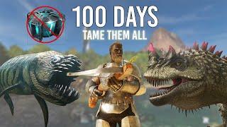I spent 100 days taming everything...but no cryopods  Ark Survival Ascended  Ark Additions