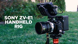 Sony ZV-E1 Handheld Rig - Smallrig + Atomos Shinobi